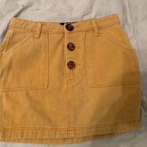 Misguided denim skirt 6